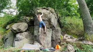 Glees - Durins Fluch 6B+ (Mauerley / Balrock)