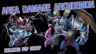 Castle Clash: Archdemon Area Damage