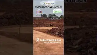 Akshita visionary city Maheswaram#hyderbadrealestate#Maheswaramplots#realestateinvestment#hmda#villa