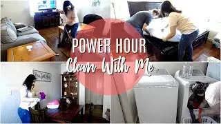 POWER HOUR CLEANING ROUTINE 2019 | MAJOR CLEANING MOTIVATION
