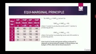 Equi Marginal Principle