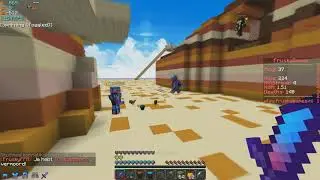 FIGHTING ON FRUSKY!! (Minecraft PvP)