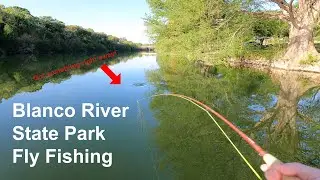 Trying out new flies at Blanco River State Park - McFly Angler Episode 96