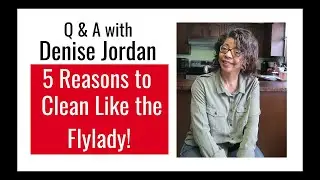Q & A with Denise Jordan on 5 Reasons to Adopt the Flylady Cleaning System
