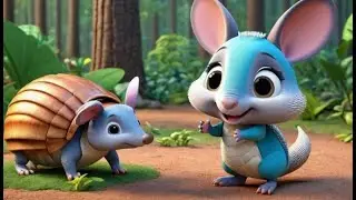 Where Did Baby Armadillo Curl Up | Nursery Rhymes for Kids & Baby Songs