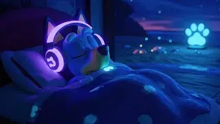 Relax with Bluey 🌊 Piano & Ocean Waves for Deep Sleep & Focus 🎶 Study & Unwind