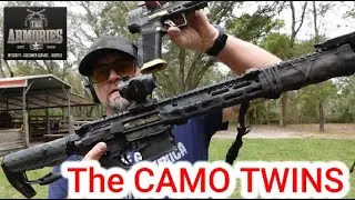 Shooting With The CAMO TWINS | Fostech Stealth Raptor and Canik Rival