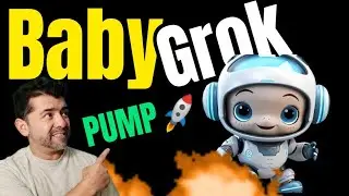 Baby Grok CRAZY PUMP Muchos est&aacute;n con GANANCIAS Eres tu uno de ellos? Crypto REVIEW