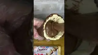 Cone trufado Kinder Bueno, qual seu favorito? #kinderbueno #conetrufado #viralvideo #confeitaria