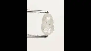 Natural Loose White Color Rough Diamond | #rawstone #diamonds #diamondaccessories #beautiful #rings