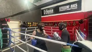 3. Round spar - 2 future champions in the making #boxing #motivation #mma #sports #fitness 