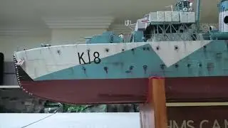 Models at Kelletts Hobbies, including the Murray River paddle steamer, Alexander Arbuthnot build