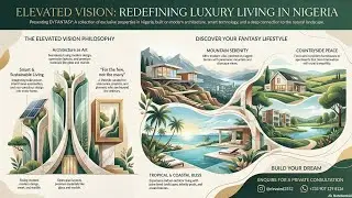 EV FANTASY, the exclusive collection of visionary real estate in Nigeria, offered by Elevated Vision
