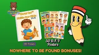 How to Skills for Kids Review &ndash; Create Sellable Posters in 5 Minutes! 🖼️