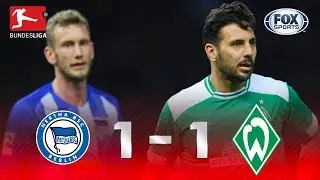 Hertha Berlin - Werder Bremen [1-1] | GOLES | Jornada 22 | Bundesliga
