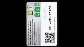 Pok&eacute;mon Code Cards! Good Luck Beating The Others To it!