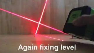 2 line self leveling laser level