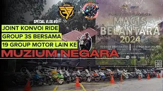 KONVOI RIDE KE MUZIUM NEGARA - SPECIAL VLOG 01