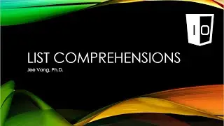 List Comprehensions in Python