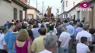Emotiva y multitudinaria Procesión en honor a San Juan Bautista en Villarta de San Juan