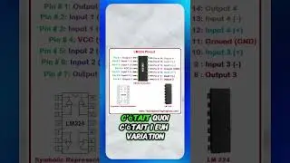🎛️🔋le LM324:Ce composant fait tout : ampli, comparateur, filtre #electronique #maker #diy #arduino