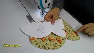 Passo a Passo - Porta Óculos Bibi - By Fê Atelier