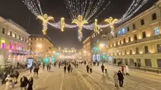 Невский проспект на Новый год в 360