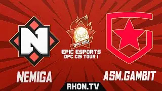 🔴DOTA 2[RU] Nemiga Gaming vs Gambit Esports [Bo3] EPIC Esports DPC CIS Tour 1, Lower Division, Table