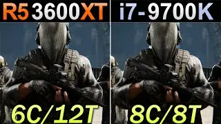 Ryzen 5 3600XT Vs. i7-9700K | New Games Benchmarks