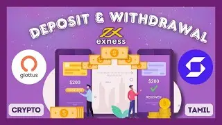 How Deposit & Withdrawal in Exness Using Giottus & Safepal (Crypto) | Step by step tutorial #exness