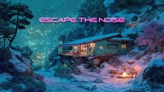 Off Grid Cyberpunk Cabin Above the Ciy | Ambient Escape
