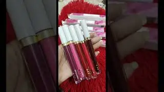 Myglam LIT Liquid Matt Lipstick swatch / #myglam #lipstick #shorts