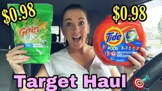 Target Haul- $0.98 per Item! Easy Target Circle Offers! Shopkick & Ibotta Rebates!