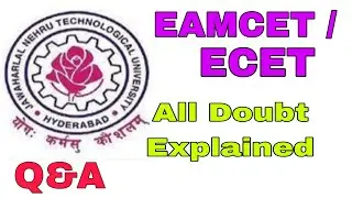 ECET/ EAMCET All doubts Explained || KVS TRICKS ||