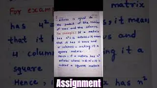 IGNOU Assignment #ignou #assignments #ignouassignments #mathematics