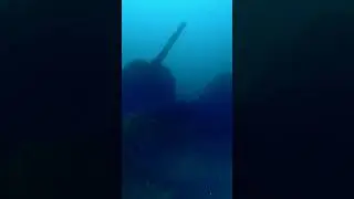 Surveying the sunken USS Aaron Ward