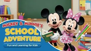 Mickey and Minnie’s School Adventure | Fun and Learning for Kids