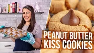 6 Ingredient Peanut Butter Kiss Cookies