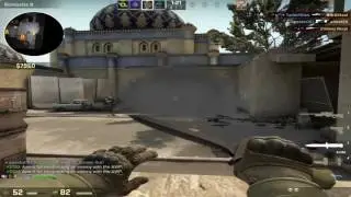 CS:GO | 2 AWP kills through smoke | Hack or luck?