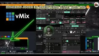 🔥Resolume का Output सीधा vMix में भेजें | No Capture Card! | vMix tutorial Hindi