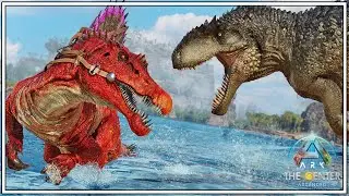 Can Our Mutated Spino's Defeat The Mighty Evo Giga ?? | ARK The Center [Episode 64]