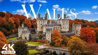 🍂 Autumn of Wales 4K UHD 🍁 Misty Valleys, Golden Hills & Timeless Celtic Landscapes