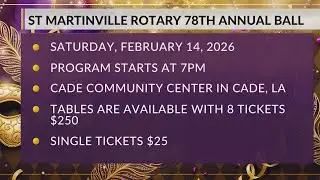 St. Martinville Rotary Ball Interview