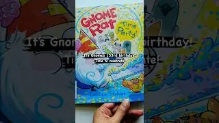 Gnome and Rat - Time to Party! #shorts #kidsbooks #earlyreaders #graphicnovel