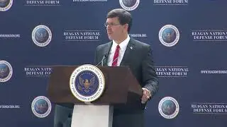 Sec Def Esper's Speech At Reagan National Defense Forum, CA 12-07-2019