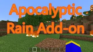 Apocalyptic Rain Add-on minecraft bedrock edition