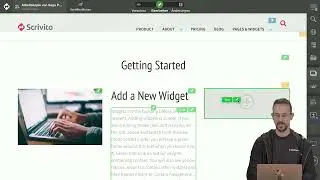 Scrivito - Welche Widgets sind in der Example App vorhanden