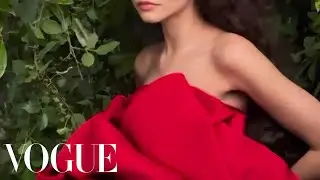 Zendaya Vogue Cover Shoot Exclusive Behind-the-Scenes