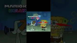 Mario Kart 8 Deluxe vs Mario Kart DS Main Theme - Squidward Wrong Notes