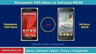 Infocus M810 vs Panasonic P55 Novo (Side-By-Side Comparison)